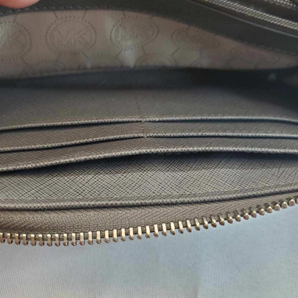 Michael Kors Python Embossed Bedford Continental … - image 8